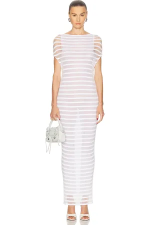 Jean Paul Gaultier Mariniere Striped Long Dress in - . Size L (also in XS, S, M).