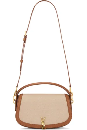 Saint Laurent Voltaire Shoulder Bag in - Taupe. Size all.