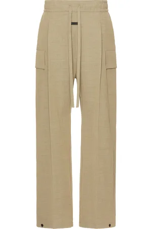 FEAR OF GOD Wide Leg Cargo Pant in - Beige. Size M (also in ).