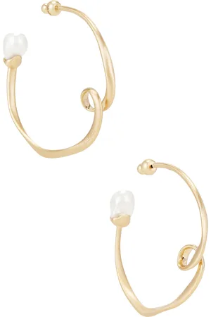 Cult Gaia Rena Earring in - Metallic Gold. Size all.