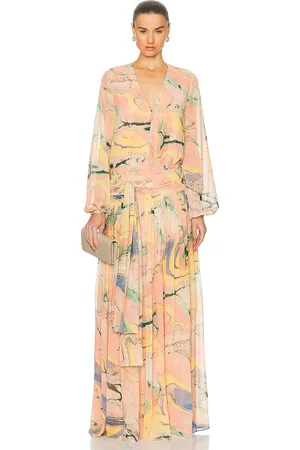 ALEXIS Diane Dress in - Peach. Size XS (also in ).