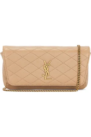 Saint Laurent Gaby Chain Bag in - Beige. Size all.