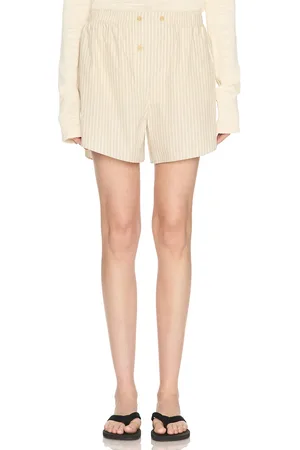 The Row Nicasia Shorts in - Sage. Size 2 (also in 4, 6).