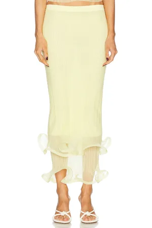 Simkhai Kelso Skirt in - Yellow. Size M (also in S).