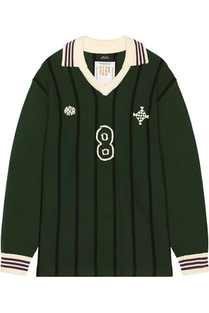 rice nine ten Long Sleeve Soccer Jersey in - Dark Green. Size 1 (also in 2).