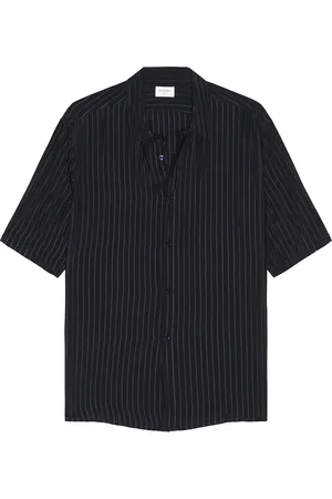 Saint Laurent Short Sleeve Shirt in - Navy. Size 37 (also in 38, 39, 41).
