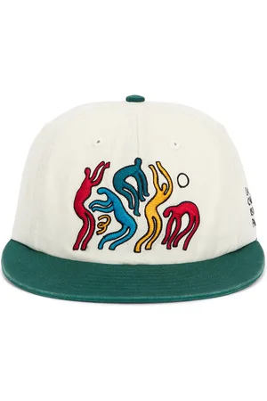 By Parra La Chambre Nuit 6 Panel Hat in - White. Size all.