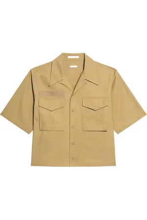 Helmut Lang Boxy Field Shirt in - Brown. Size L (also in M, XL/1X).