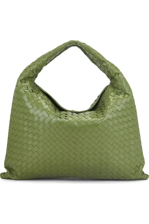 Bottega Veneta Large Hop Bag in - Green. Size all.