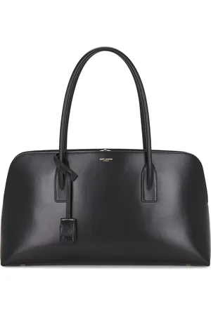 Saint Laurent Large Sac De Jour Bowling Bag in - Black. Size all.
