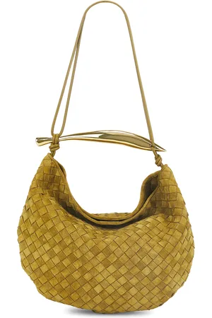 Bottega Veneta Medium Sardine Bag in - Yellow. Size all.