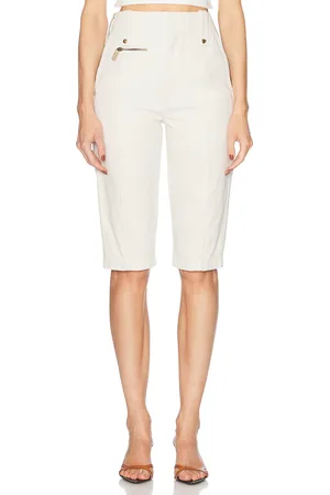 Burberry Tapered Capri in - White. Size 0 (also in 2, 4, 6).