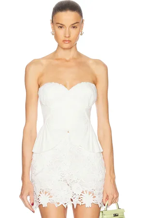 Cult Gaia Jace Top in - Ivory. Size XS (also in ).
