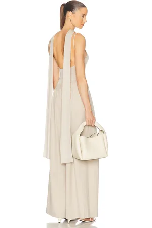 St Agni Knit Scarf Top in - Cream. Size L (also in XS).