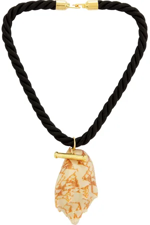 Timeless Pearly Shell Cord Necklace in - . Size all.