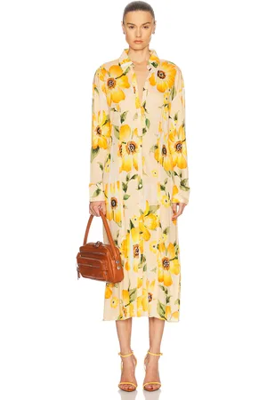 Acne Studios Delga Dress in - Orange. Size 36 (also in 38, 40).