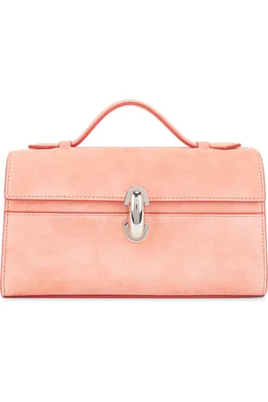 SAVETTE The Symmetry Pochette Bag in - Coral. Size all.