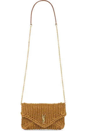 Saint Laurent Small Pouch On Chain in - Brown. Size all.