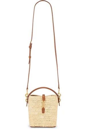Saint Laurent Mini Le 37 Bucket Bag in - Neutral. Size all.