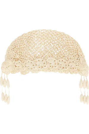BODE Blossom Crochet Cap in - . Size all.