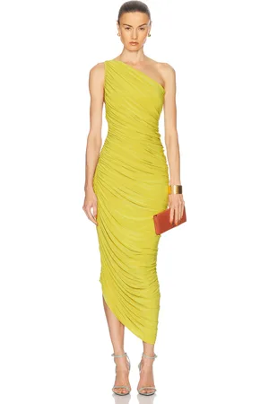 Norma Kamali Diana Gown in - Green. Size L (also in M, XS).