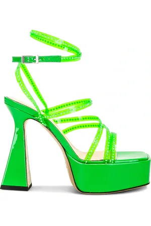 Mach & Mach Crystal Embellished Platform Sandal in - . Size 40 (also in ).