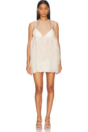 Khaite Blair Dress in - Beige. Size M (also in ).