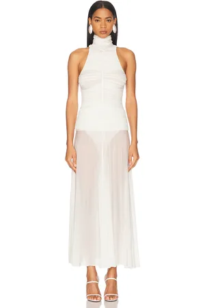 MAGDA BUTRYM High Neck Long Dress in - . Size 34 (also in 36, 38, 40).