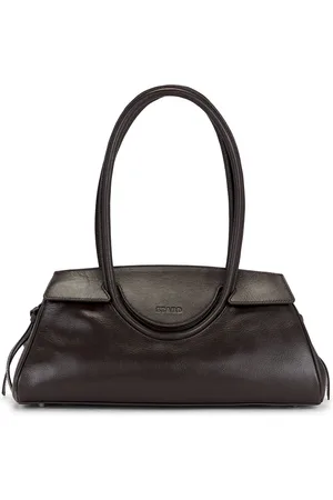 Staud Maude Shoulder Bag in - Chocolate. Size all.