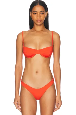 Haight Vintage Bikini Top in - Orange. Size XS (also in ).