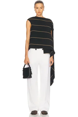 Proenza Schouler Sutton Top in - Black. Size 0 (also in 2, 4, 6).