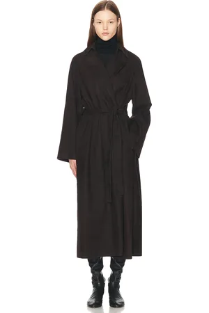 The Row Poseidone Coat in - Chocolate. Size 4 (also in ).