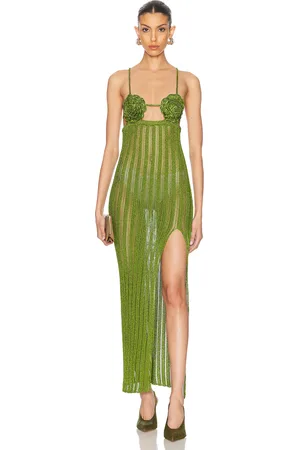 Casablanca Crochet Long Dress in - . Size L (also in M).