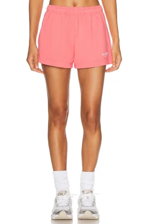 Sporty & Rich Sport Disco Short in - Coral. Size S (also in XS).