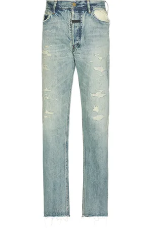 FEAR OF GOD 5 Pocket Straight Leg in - Blue. Size 28 (also in 30, 32, 34).