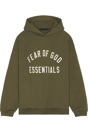 FEAR OF GOD Fleece Hoodie in - Army. Size M (also in ).
