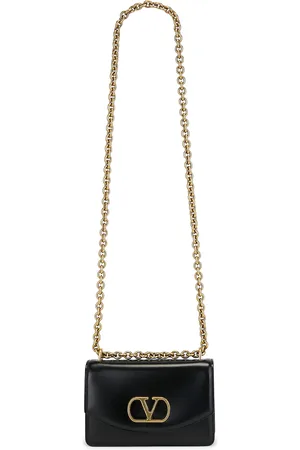 VALENTINO GARAVANI Small Shoulder Bag in - Black. Size all.