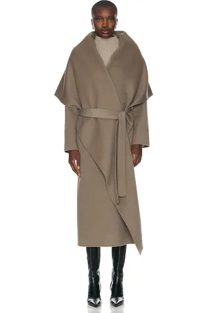 The Row Adia Coat in - Taupe. Size S (also in ).