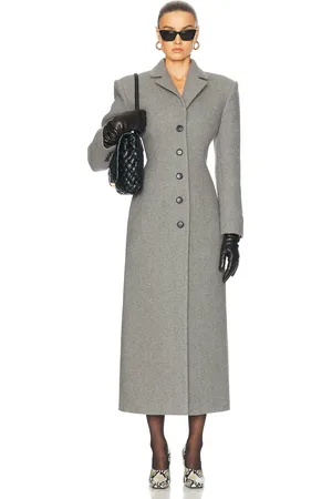 EAVES Yaron Manteco Wool Coat in - Grey. Size XS (also in XXS).