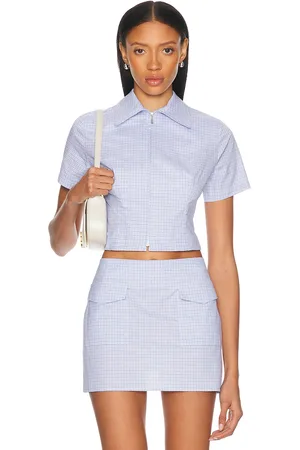 Alfie Sulta Top in - Baby Blue. Size L (also in S, XS).