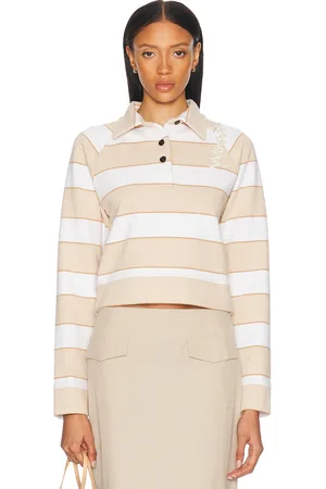 Marni Long Sleeve Top in - Beige. Size 38 (also in 42, 44).