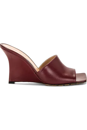 Bottega Veneta Stretch Mule Wedge in - Burgundy. Size 39.5 (also in ).