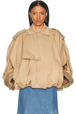 GABRIELA HEARST Hunt Jacket in - Beige. Size 38 (also in ).