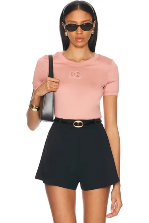 Dolce & Gabbana Short Sleeve T-Shirt in - Pink. Size 36 (also in 38, 40, 42).