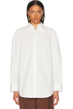 Saint Laurent Button Up Top in - White. Size 36 (also in 40).