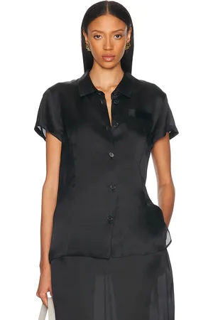Khaite Keefe Satin Top in - . Size L (also in XS, S, XL).