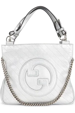 Gucci Blondie Tote Bag in - Metallic . Size all.