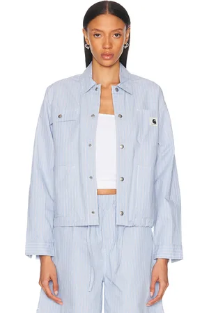 Carhartt Nota Shirt Jacket in - Baby Blue. Size L (also in XS, S, M).