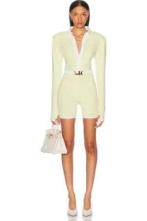 Rowen Rose Long Sleeve Romper in - . Size 34 (also in 36, 38, 40).