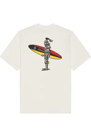 Burberry Surf Knight Printed T-Shirt in - White. Size L (also in M, S, XL/1X).